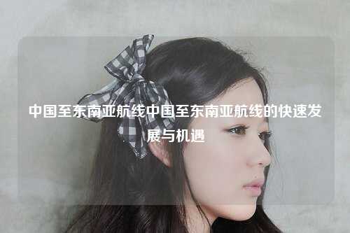 中国至东南亚航线中国至东南亚航线的快速发展与机遇