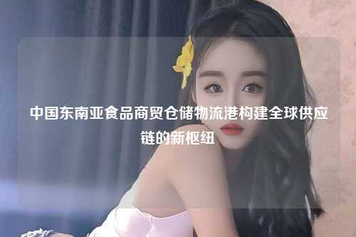 中国东南亚食品商贸仓储物流港构建全球供应链的新枢纽