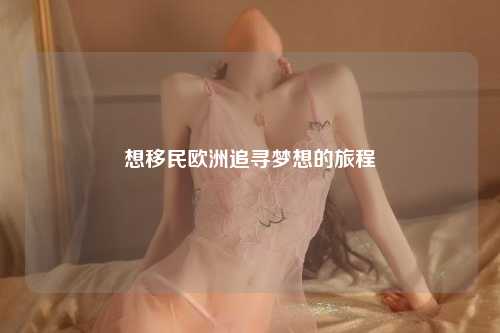 想移民欧洲追寻梦想的旅程