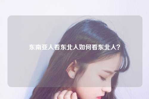 东南亚人看东北人如何看东北人？
